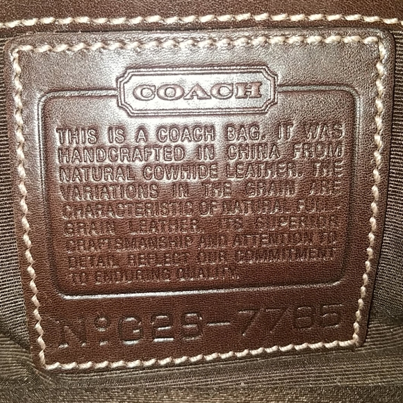 Coach small leather shoulder bag - Picture 4 of 5